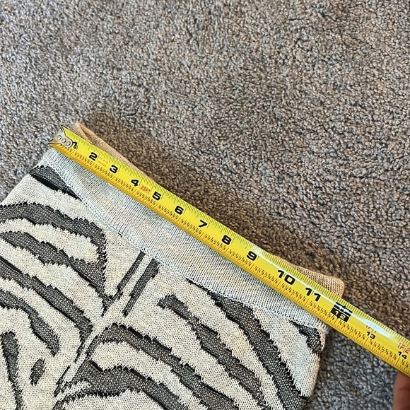 STAUD Maltese zebra print midi Skirt - Picture 9 of 10